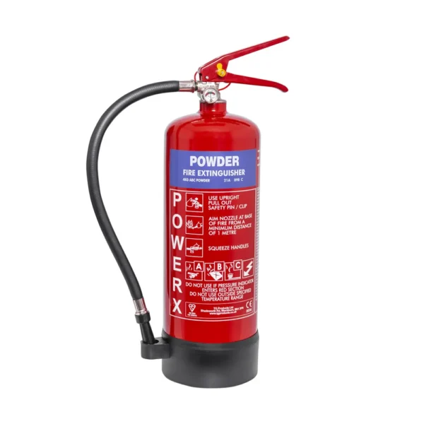 4kg Powder Fire Extinguisher - Thomas Glover PowerX