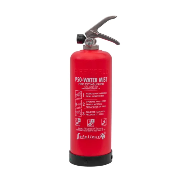 P50 Service-Free 2ltr Water Mist Fire Extinguisher