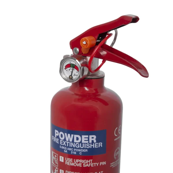 0.6kg & 0.8kg Powder Fire Extinguishers for Cars, Caravans and Travel - Firechief - Image 2