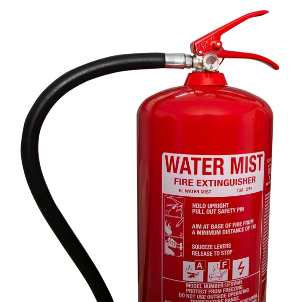 6ltr Water Mist Fire Extinguisher - UltraFire - Image 2